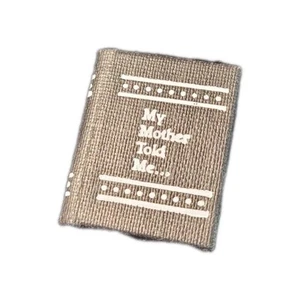 Vintage Miniature Book"My Mother Told Me" By Miriam Irwin Signed  - Bild 1 von 7