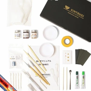 KIJIMATSU KINTSUGI Traditional Repair for Beginners Easy Simple Kit Tableware JP - Picture 1 of 5