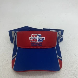 Gorra Reebok Super Bowl 15 XV visera ajustable roja/azul - nueva con etiquetas - Imagen 1 de 6