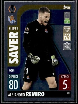 Alejandro Remiro 2021-22 Topps Match Attax Champions & Europa League #263 - Image 1 of 2