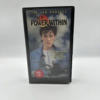 The Power Within (1995)VHS Ted Jan Roberts Karate Martial Arts Clamshell Case - Image 1 of 4