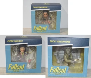 Caja de botín Fallout 4 figuras Piper Wright Nick Valentine Bethesda 2017 sellada - Imagen 1 de 10