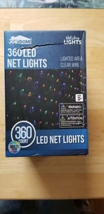 360 LED Christmas Net Lights for Indoor & Outdoor Decorations, 8 light modes - Picture 1 of 3