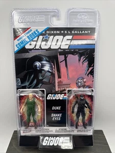 Hasbro G.I. Figura de acción Joe Page Punchers Duke & Snake con 2 cómics - Imagen 1 de 10
