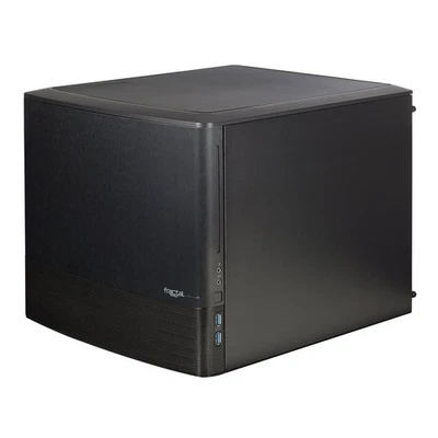 Fractal Design Case Cubo Nero con supporto per schede grafiche fino a 32 cm - Immagine 1 di 4