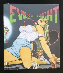 OOP SLIPCOVER ONLY Evils of the Night Vinegar Syndrome NEW UnUsed Mint  - Imagen 1 de 2