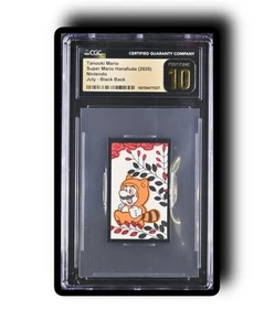 CGC 10 Tanooki Mario Super Mario Hanafuda (2020) Nintendo July - Black Back - Picture 1 of 1