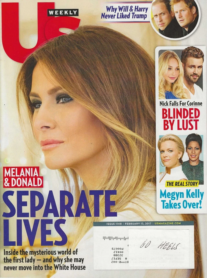February 13, 2017 US WEEKLY Magazine MELANIA & DONALD TRUMP SEPARATE LIVES HTF - Image 1 of 1