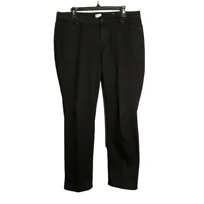 Pantalones ajustados Dressbarn para mujer chinos caqui talla 12S cortos negros ropa de trabajo informales Foto 1 de 4