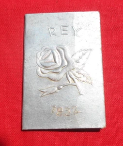 Calendrier de Poche : Rey Glacier , Confiseur 1932 - Rose ! - Bild 1 von 3