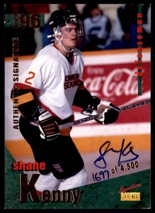 1995-96 Signature Rookies Draft 96 Autographs Shane Kenny Auto #10