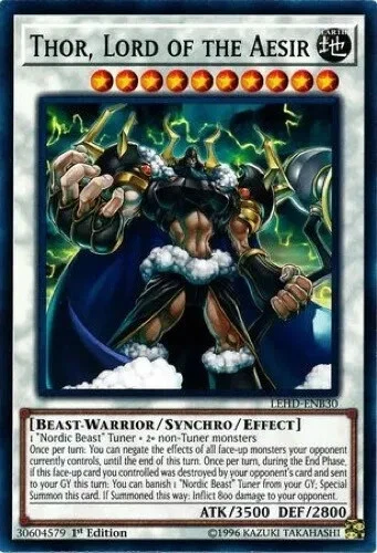 YUGIOH Nordic / Aesir Deck Complete 41 - Cards - Image 1 of 1