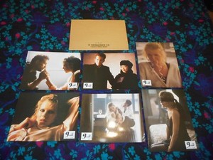 9 1/2 WEEKS  - 6 ORIGINAL FRENCH LOBBY CARDS - KIM BASINGER - 1986