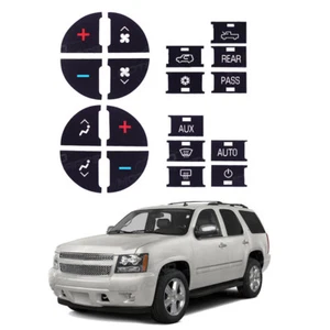 Decal Stickers AC Heater Control Button Repair Replacement For 07-14 GM Vehicle - Picture 1 of 6