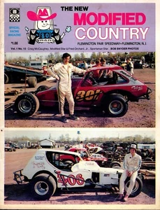1980 Flemington Speedway Program Craig McCaughey and Fred Orchard Jr. - Picture 1 of 1