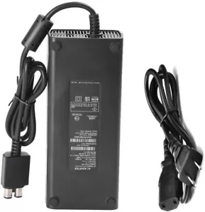 Power Supply AC Adapter Power Supply Brick Charger with Cable for Xbox 360 Slim - Picture 1 of 12