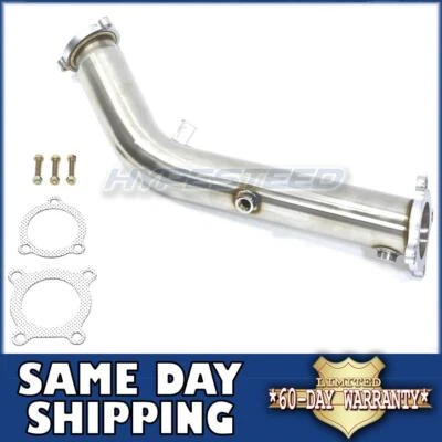 Kit de tubo de escape silenciador turbo carga 3" para Audi A4 A5 B8 2.0T TFSI Q5 2009+ Foto 1 de 4