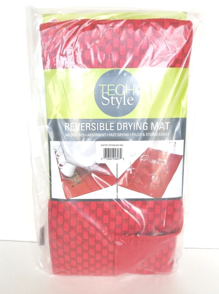 Drying Mat for Dishes Tech Style Reversible Foto 1 de 3