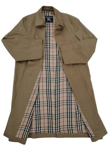 Cappotto Burberry originale uomo Nova Check taglia 50