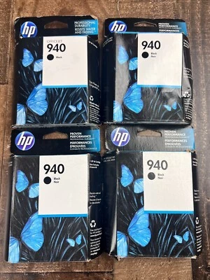 NOVO Cartucho de Cabeça de Impressão Jato de Tinta Preto HP 940 C4902AN Genuíno OfficeJet Pro 2017 - Imagem 1 de 3