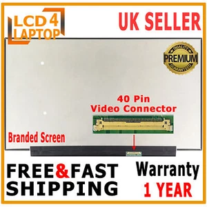 BOE NE173QHM-NZ1 V8.1 2560 x 1440 EDP 40PIN QHD 17.3" 240HZ LED LCD SCREEN - Picture 1 of 4