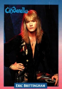 Tarjeta de rock Eric Brittingham of Cinderella, 1991 - Imagen 1 de 2