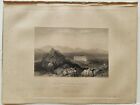 1879 Print The Areopagus Or Mars Hill Temple Of Theseus Athens