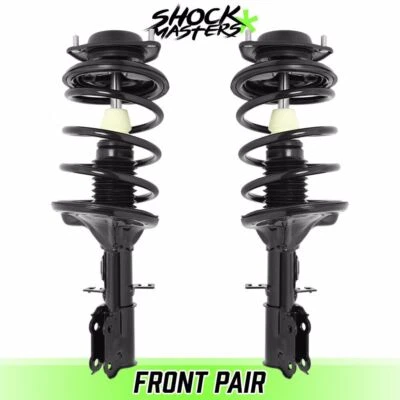 Front Pair Complete Struts Coil Springs for 2004-2009 Kia Spectra - Image 1 of 4