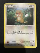 Ratentif - N&B: Noir et Blanc - 78/114 - Carte Pokemon Française