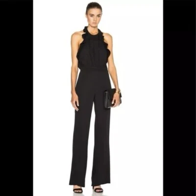 Mono Diane Von Furstenberg Blithe Volantes 100% Seda Talla 2 $594 Foto 1 de 4