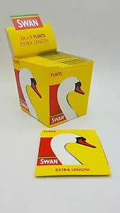 5 X 9 SWAN FLINTS FOR ZIPPO PETROL LIGHTERS UNIVERSAL FLINTS FREE UK POST - Picture 1 of 2