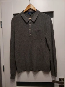 New Boden Knit Long Sleeve Polo size S 55% merino wool 45% cotton - Picture 1 of 4