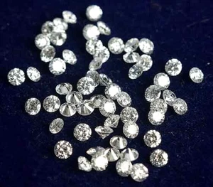 Loose Lab-Grown CVD Diamond LOT 2.20 MM D Color IF CLEARITY 25 PCS Certified - Picture 1 of 5