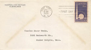 853 3c NY WORLD'S FAIR - Attorneys cornercard - Picture 1 of 1