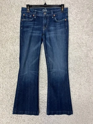 Jeans De Colección Fossil Acampanados Para Mujer 27 S Bajo Elastizado Azul Oscuro Denim Boho Y2K Retro Foto 1 de 4