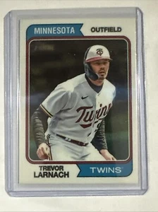 2023 Topps Heritage Chrome Trevor Larnach Card 554 #’d 241/999 Twins - Picture 1 of 3