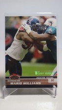 MARIO WILLIAMS 2008 TOPPS STADIUM CLUB 1ST DAY ISSUE #D 1195/1499 TEXANS