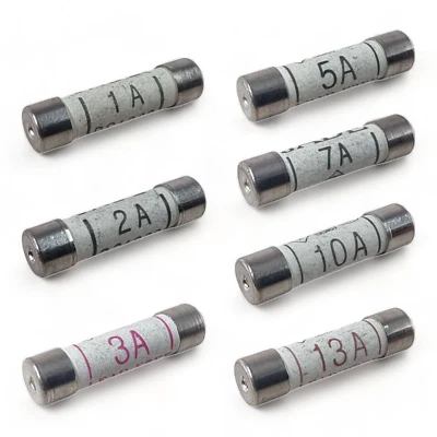 DH & JS Haussicherung Keramikpatrone Stecker Top Sicherungen 1 - 13 AMP Haus Netzstecker Sicherung