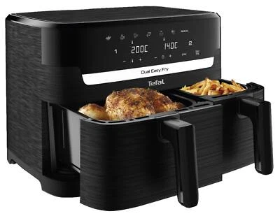 Tefal EY901N - Dual Easy Fry Essential Schwarzneu ovp - Bild 1 von 4