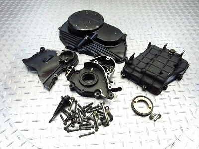Lote de 84-85 Honda Interceptor 700 VF700 1985 cubierta embrague piñón carcasa cárter de aceite Foto 1 de 4