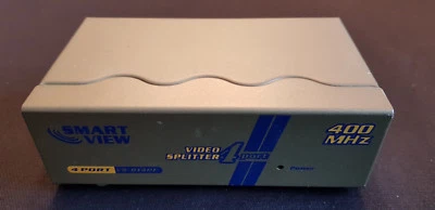 VIDEO SPLITTER VGA 4 PORTS DIGITUS DC VS-814PF 400 MHz - 1 IN 4 OUT - Photo 1/4