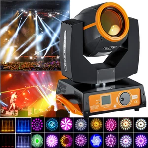 230W 7R Beam Moving Head Light Gobo Sharpy 16+8 Prism Party Disco Stage Lighting - Picture 1 of 17