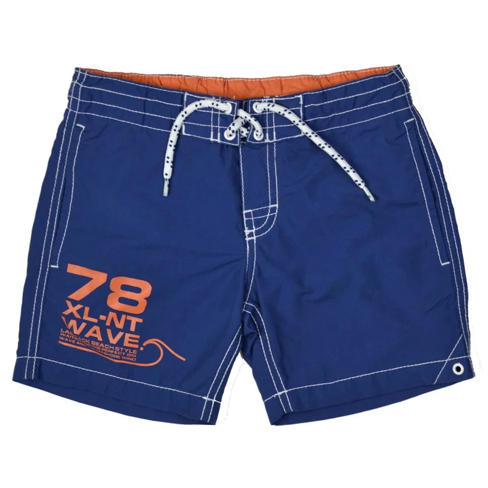 H&M BOYS SWIM SHORTS ELASTICATED DRAWSTRING WAIST Sizes 2-4yrs 4-6yrs 6-8yrs - Imagem 1 de 1