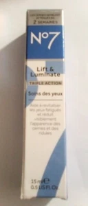 No7 Lift & Luminate Crema contorno occhi tripla azione - 0,5 oz - Foto 1 di 1