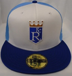 Kansas City Royals Men's New Era 59FIFTY 7 1/2 Cap Hat - Picture 1 of 5