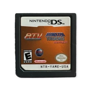 ATV THUNDER RIDGE RIDERS/MONSTER TRUCKS MAYHEM NINTENDO DS GAME 3DS 2DS LITE DSI - Picture 1 of 2