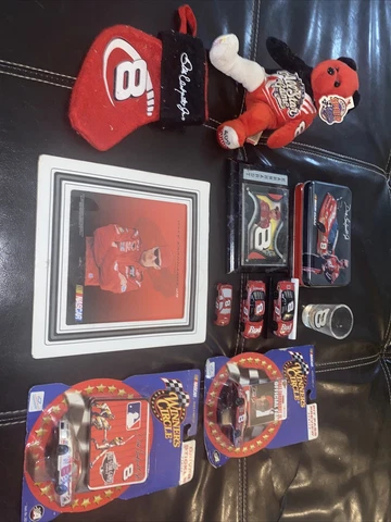 Lot Of 10,Dale EarnhardtJr.#8 NASCAR Racing Memorabilia Picture Cars1/64 Plaque Cover