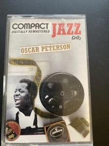OSCAR PETERSON Compact Jazz Digitally Remastered Cassette Tape Album! - Picture 1 of 3
