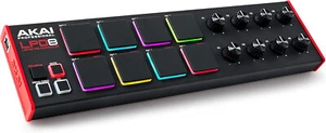 AKAI LPD8 MK2 MKII CONTROLLER USB MIDI CON 8 PAD / 8 POTENZIOMETRI ROTATIVI - Foto 1 di 7