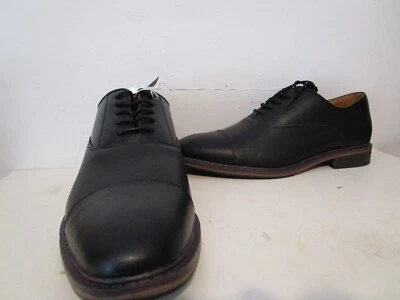 Goodfellow Mens Owen Casual Dress Lace Up Cap Toe Oxford Shoes Black Size 13 - Image 1 of 4